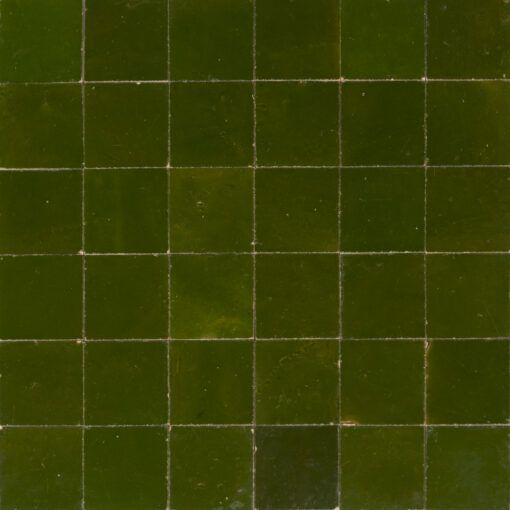 Zellige 23 Royal Green 5x5 cm