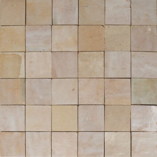 Zellige 3 Terre Rose 5x5 cm