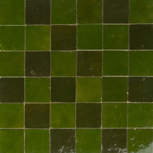 Zellige 60 Amazone Green 5x5 cm