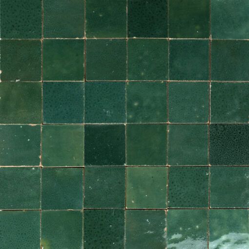 Zellige 63 Light Emerald 5x5 cm