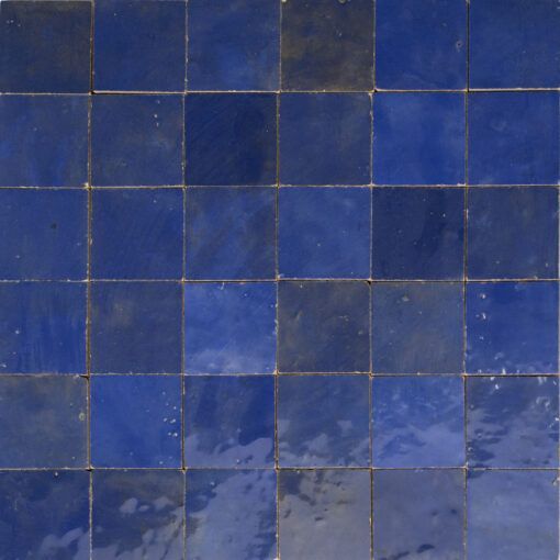 Zellige 31 Bleu campagne 10x10 cm