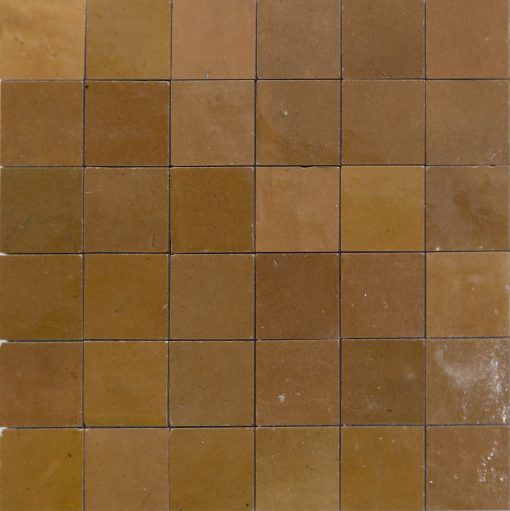 Zellige 10 Ocre Jaune